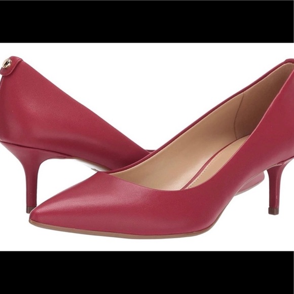 Michael Kors Shoes - MK- FLEX Kitten Pump Leather